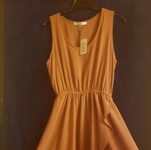 NWT RUST HI LOW DRESS